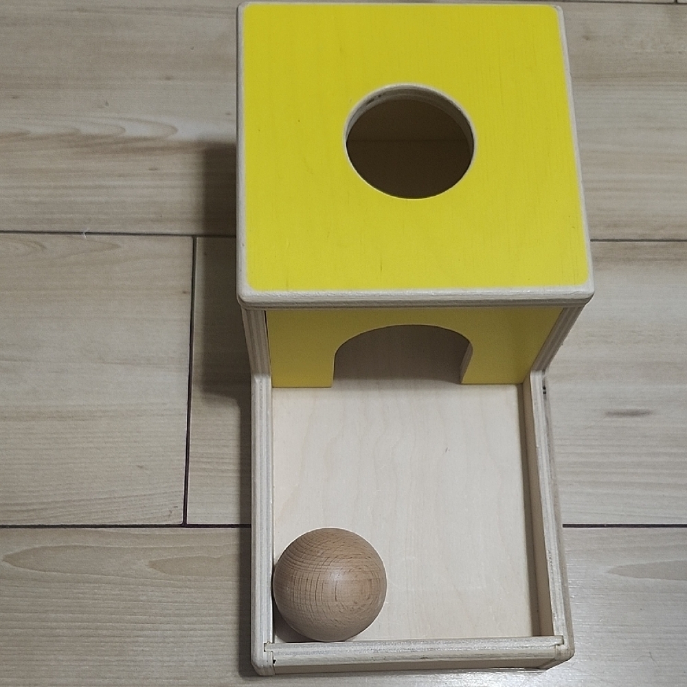 Lovevery Yellow Wooden Montessori Toy
